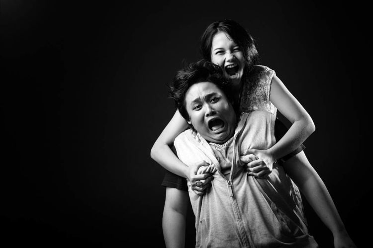 Prewedd Bombom dan ceweknya.