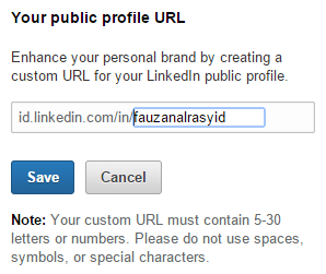 Customize URL