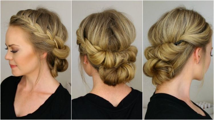 Model-Sanggul-Modern-dengan-Rambut-Sendiri