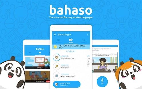 5 Aplikasi Belajar Online yang Harus Kamu Coba 3 Bahaso; online english course platform