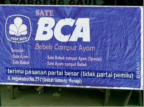 Berburu Kuliner Kini Nggak Cuman Rasanya Aja Tapi Juga Karena Namanya. Lucu dan Bikin Ketawa! 33 mau nabung di bank apa di perut?