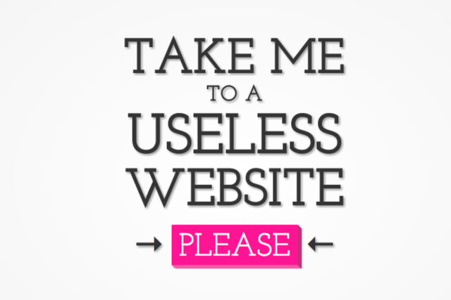 Useless Website