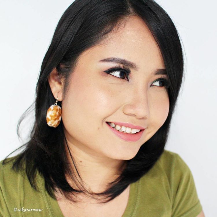 berdandan, demi keindahan wajah bulat @sekararumw