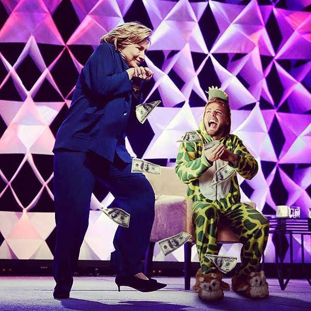 bahkan Hillary Clinton jadi korbannya ~