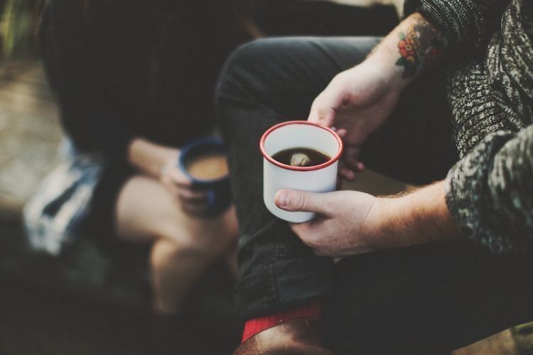 diminum dulu tehnya, sayang
