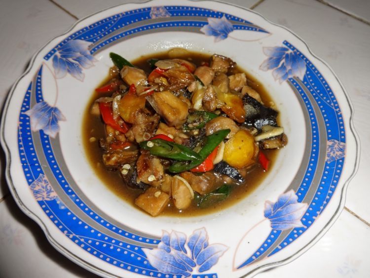 ikan asin asam manis