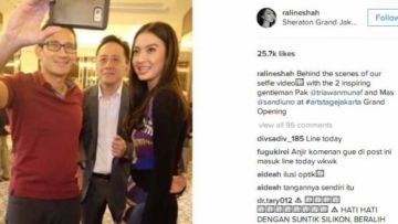 Foto Raline Shah dan Triawan Munaf Ini Jadi Tebak-Tebakan Buat Netizen, Penampakan Tangan Siapa Itu?