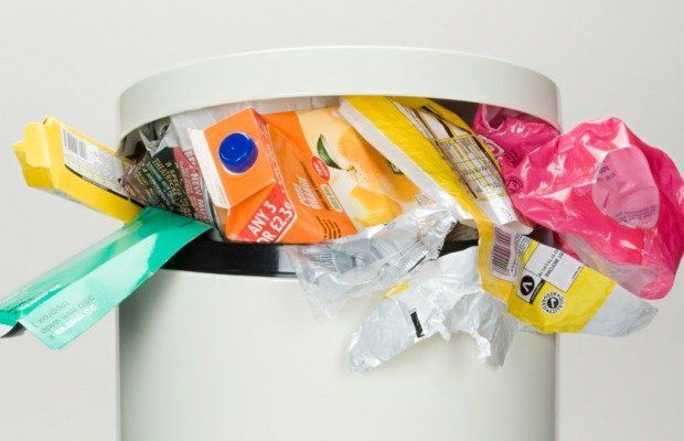 Sampah menumpuk