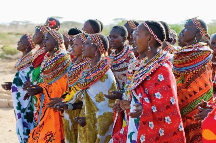 Bersatulah, wanita-wanita Samburu!
