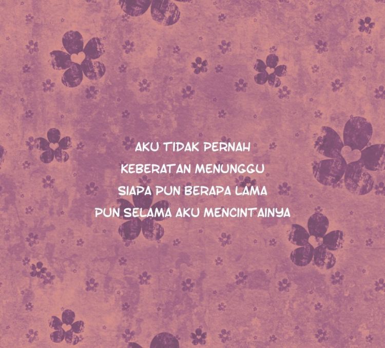 tidak keberatan menunggu