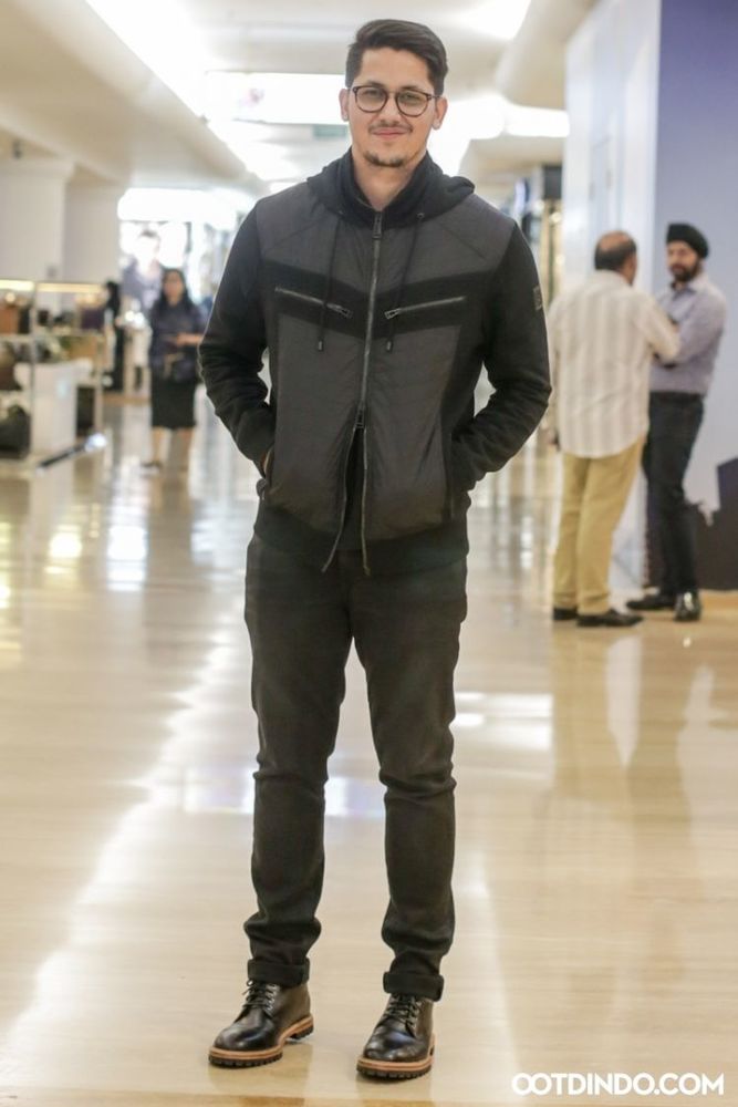 si keenan tampil dengan sporty dan stylish