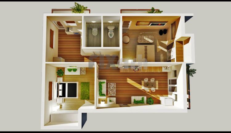 desain Rumah Minimalis 2 Kamar