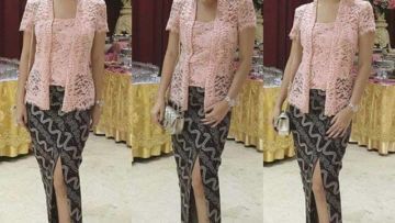 Padu Padan Kebaya dengan Rok Belah, Siap Membuat Tampilan Cantikmu Kian Mewah