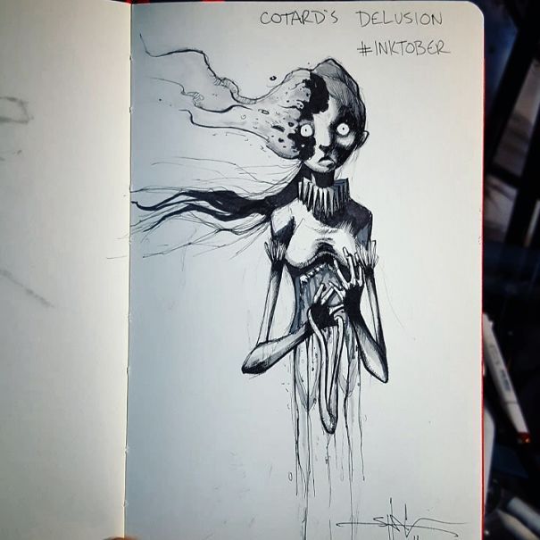 Kenali Bentuk Gangguan Psikis Melalui Ilustrasi Oleh Shawn Coss Ini 1 Kenali Bentuk Gangguan Psikis Melalui Ilustrasi Oleh Shawn Coss Ini
