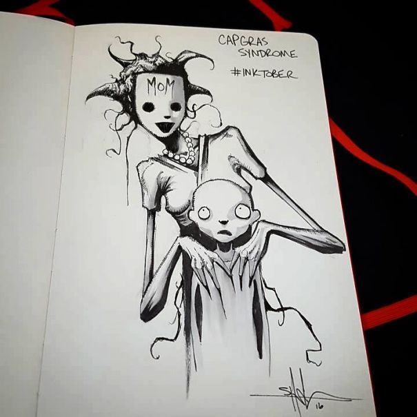 Kenali Bentuk Gangguan Psikis Melalui Ilustrasi Oleh Shawn Coss Ini