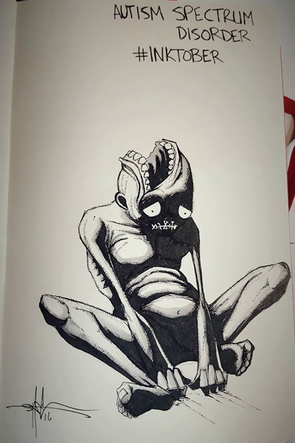 Kenali Bentuk Gangguan Psikis Melalui Ilustrasi Oleh Shawn Coss Ini