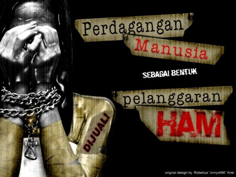 Stop perdagangan manusia!