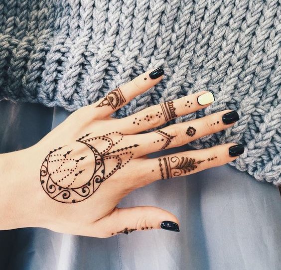 Motif Henna Pengantin yang Menyimpan Doa & Harapan 23 motif henna pengantin