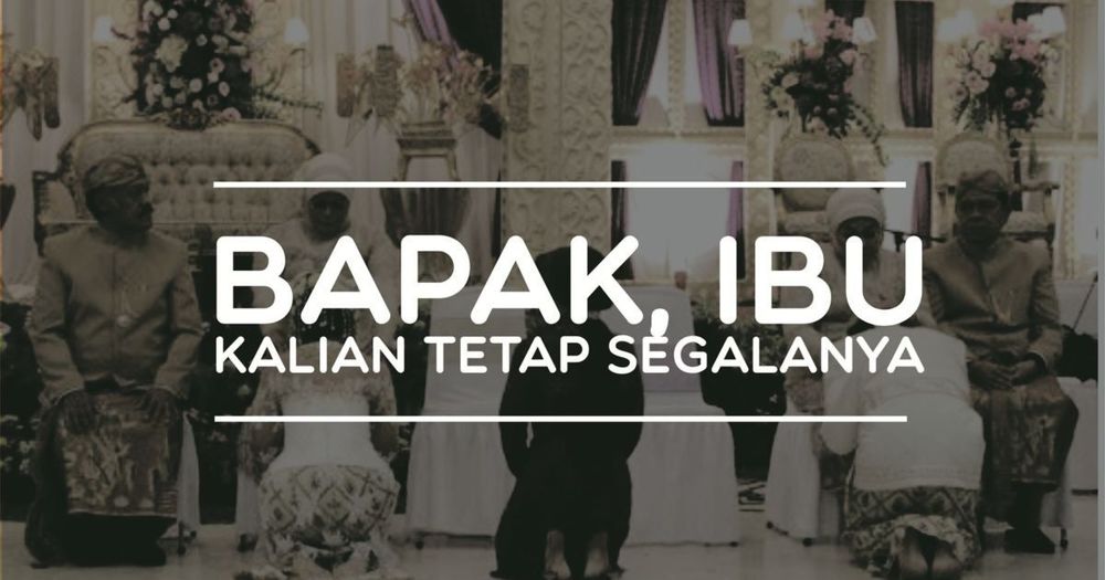 Saat Memohon Restu Menikah, 5 Kalimat Sedih Ini yang Akan 