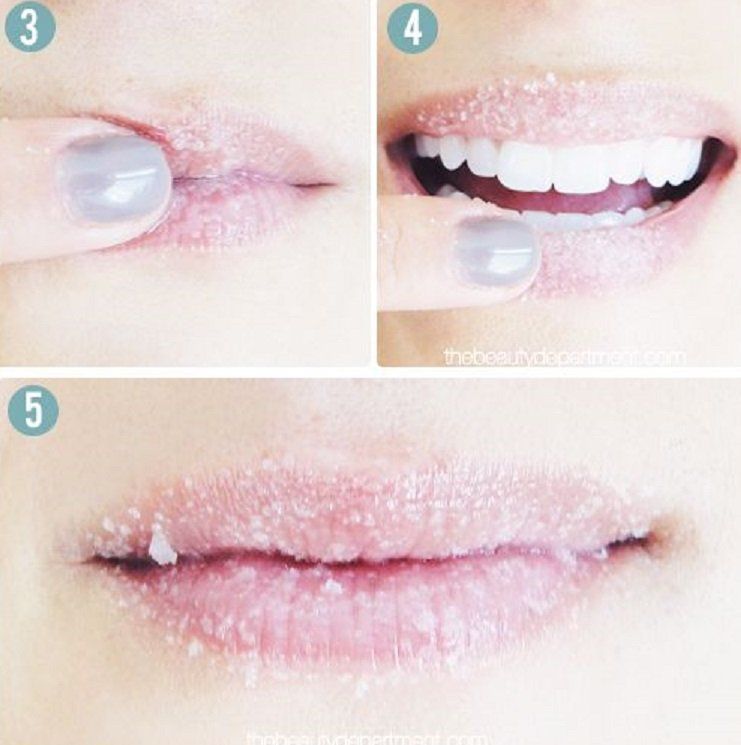 Kalau Belum Bisa Bikin Bibir Ombre, Kamu Belum Sah Jadi Kpop Lovers. Ini Tutorialnya 15 gula dan madu sebagai pengelupas bibir alami