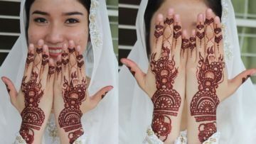 Motif Henna Pengantin yang Menyimpan Doa & Harapan