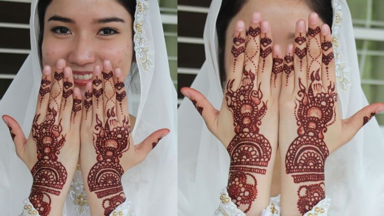 Motif Henna Pengantin yang Menyimpan Doa & Harapan