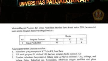 Syarat Beasiswa UNPAD yang Jauh dari Kata Mudah Ini Kontroversial, Untung Katanya Cuma Salah Tafsir