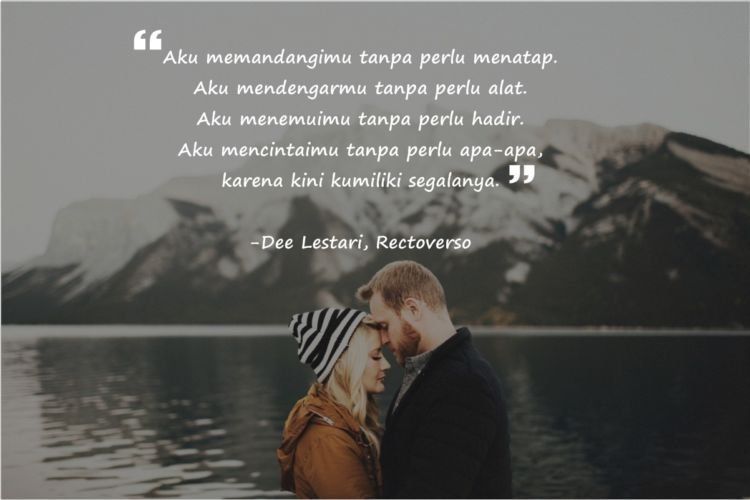 Hanya isyarat.