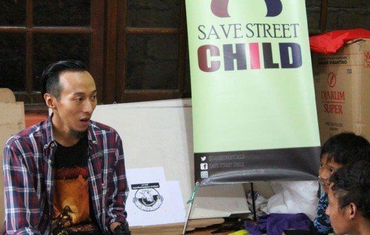 Pei lantang menyuarakan hak-hak anak.