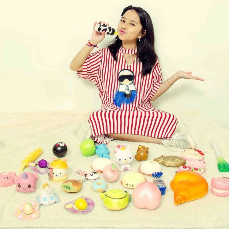 Naya dan slime buatannya
