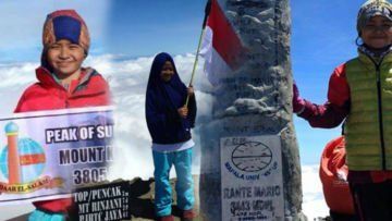 Belajar Sama Khansa Syahlaa. Gadis Cilik Ini Sukses Mendaki Lima Gunung di Usianya yang Masih Belia!