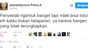 Trik-trik Jitu Gegalauan yang Elegan di Sosmed Ala Selebtweet Berkulit Eksotis, Jeaneddynove Prima Andiyani (@nedd_)!