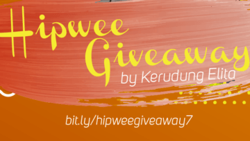 10 Pemenang #HipweeBerbaikHati Giveaway with Elita Kerudung