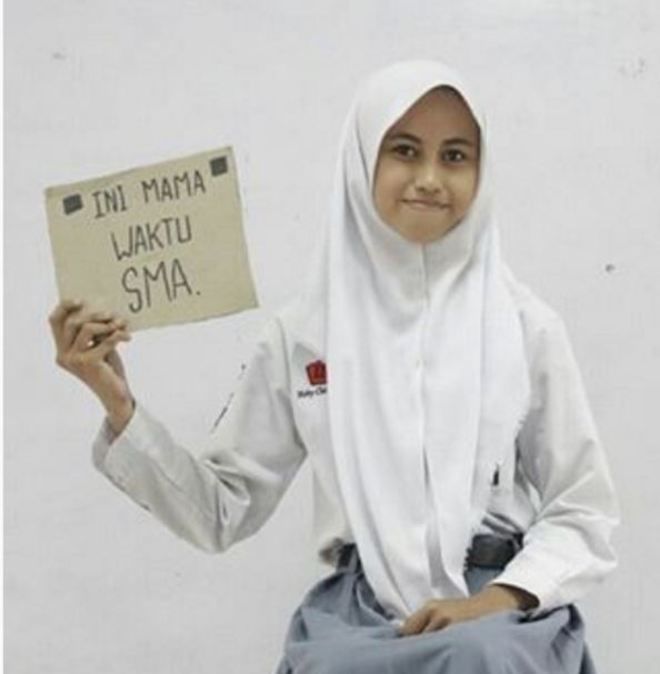 Mamaku tjantik banget!