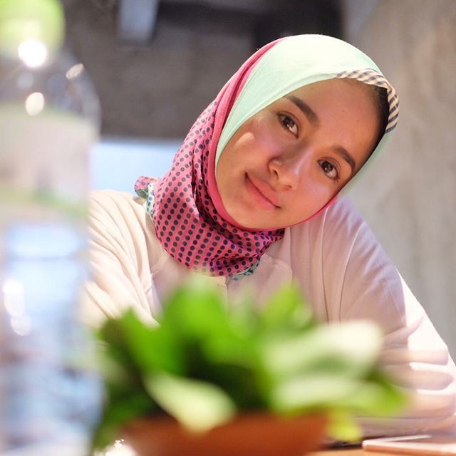 Kalau udah ahli pakai hijab, bakal nyaman kok.