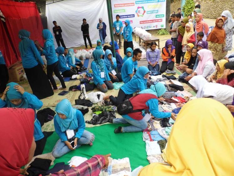 Kegiatan sosial.