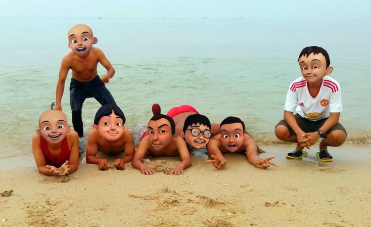 Upin Ipin liburan