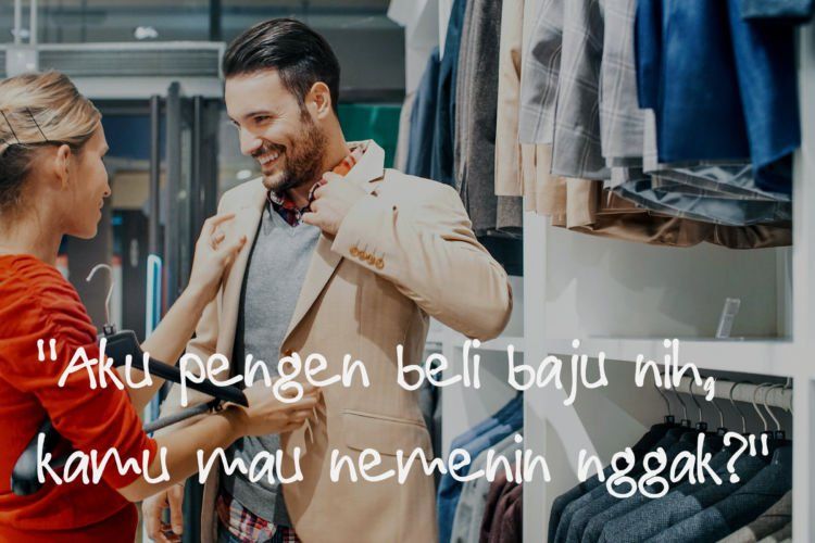 Kamu mau nemenin nggak?