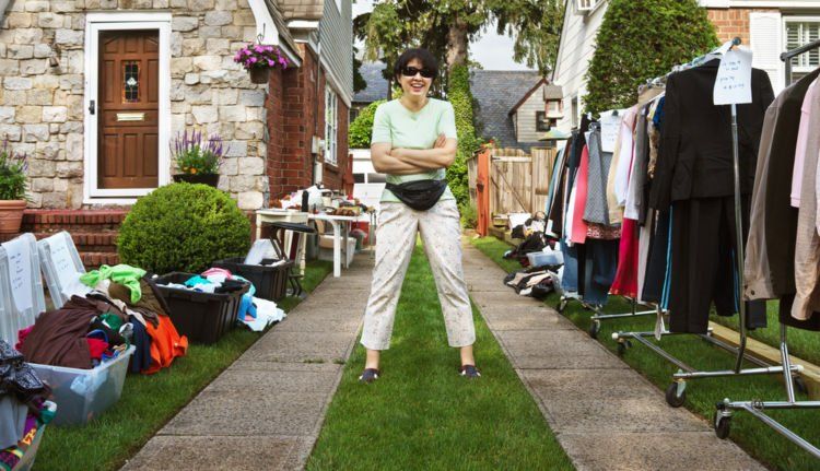 garage sale