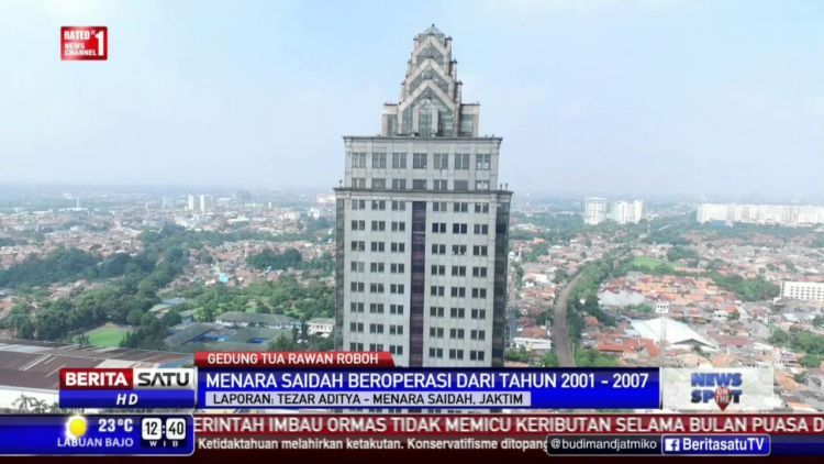 Kisah Misteri Menara Saidah, Bangunan Tinggi yang Katanya 