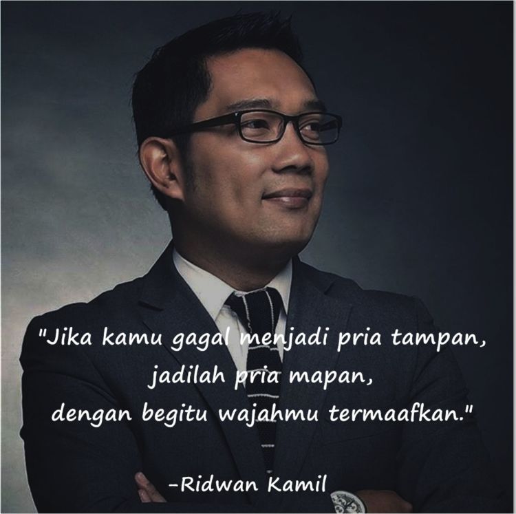 12 Quotes Ridwan Kamil, Dari Yang Memancing Tawa Hingga 