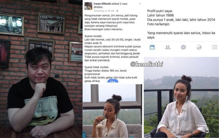 Ayahnya nyariin jodoh 