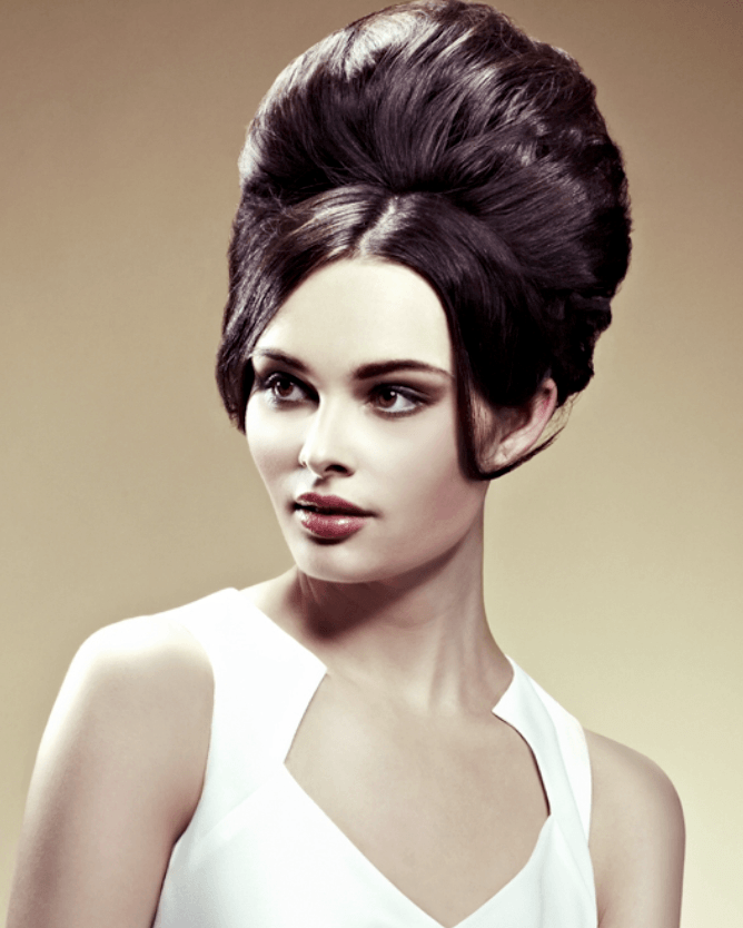 model rambut pompadour