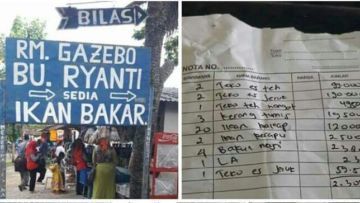 Heboh, Makan Siang di Pantai Bandengan Jepara, Ditarik Bayaran 2,3 Juta Rupiah! Gokil Sih Ini…