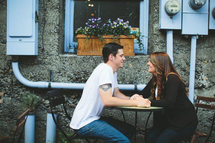 Seattle engagement photography at Pike Place Market