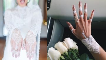 16+ Inspirasi Henna Putih Simple untuk Hari Pernikahanmu