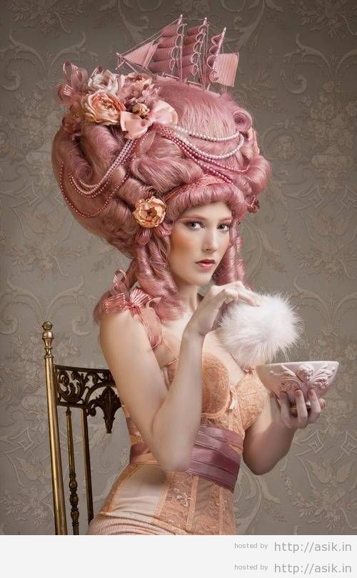 rambut seperti marie antoinette