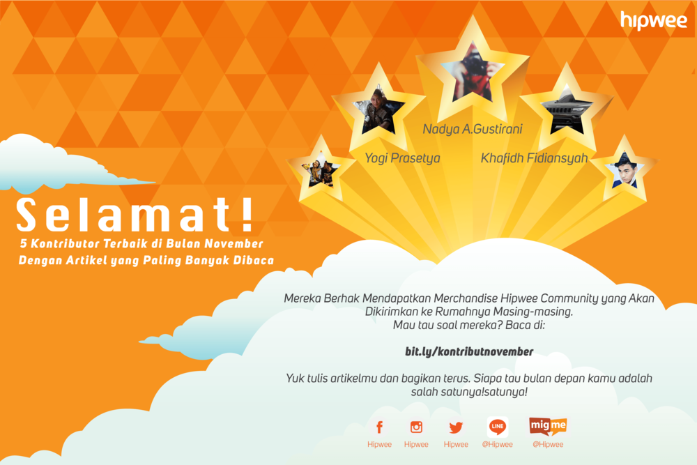 Kontributor Terbaik November yang Menyembuhkan Diri Sendiri Dengan Menulis, Yuk Intip Siapa Saja Mereka!