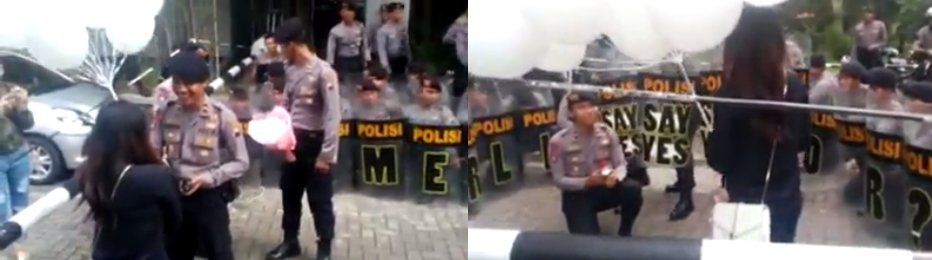 Universitas Katolik Soegijopranoto Didatangi Pasukan Polisi. Udah Panik, Eh Ternyata Mau Lamaran :)