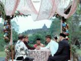 16 Inspirasi Pernikahan Berlatar Candi Borobudur dan Sawah, Ciptakan Momen Istimewa Tak Terlupakan